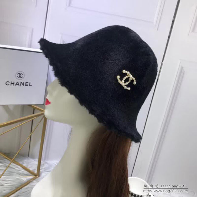 CHANEL香奈兒 專櫃新品 火爆經典款 秋冬小香風 時尚小盆帽 LLWJ7125